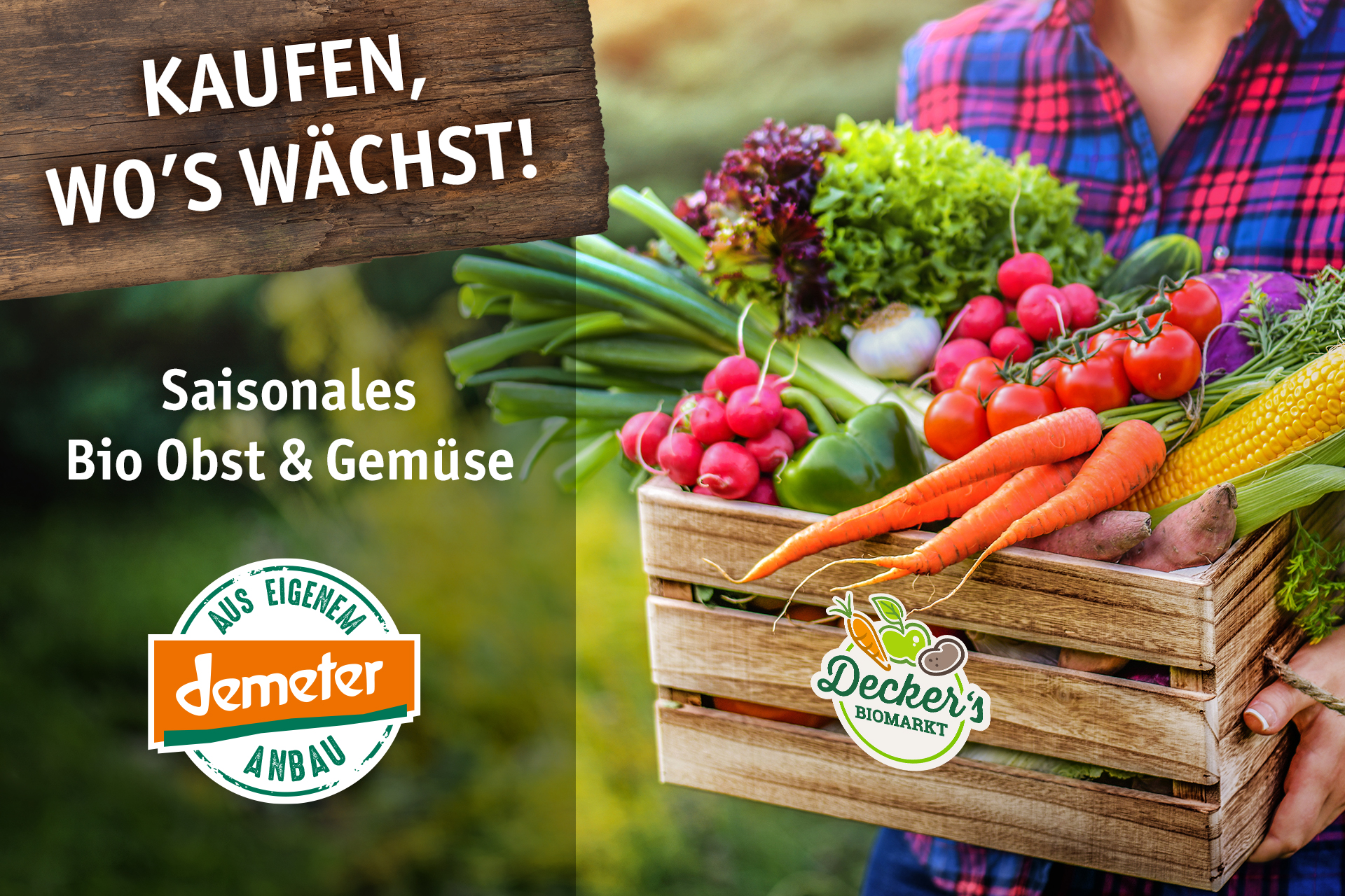 Biomarkt und Bio-Bistro - Bio-Genuss erleben!